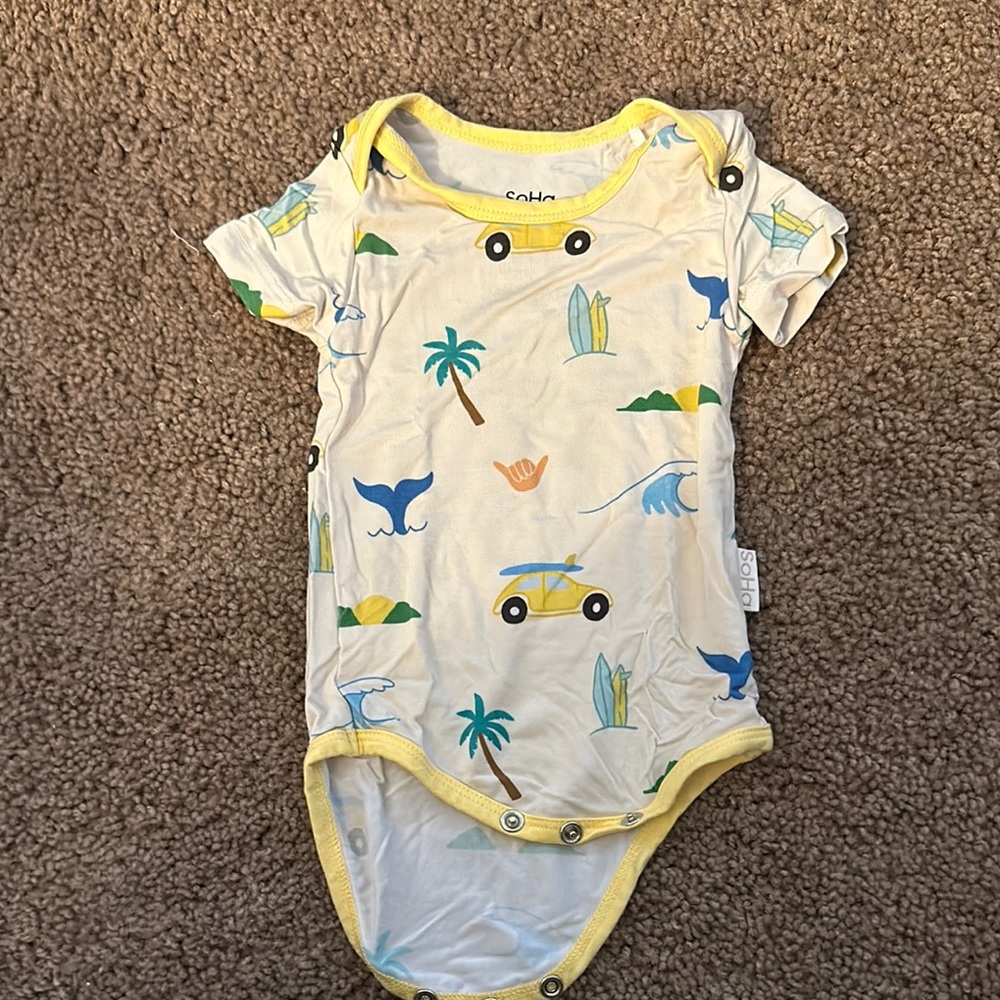 Colorful Dino Print Bodysuit